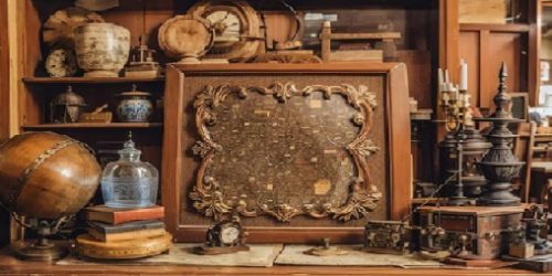 n Wooden Boxes & Carved Items